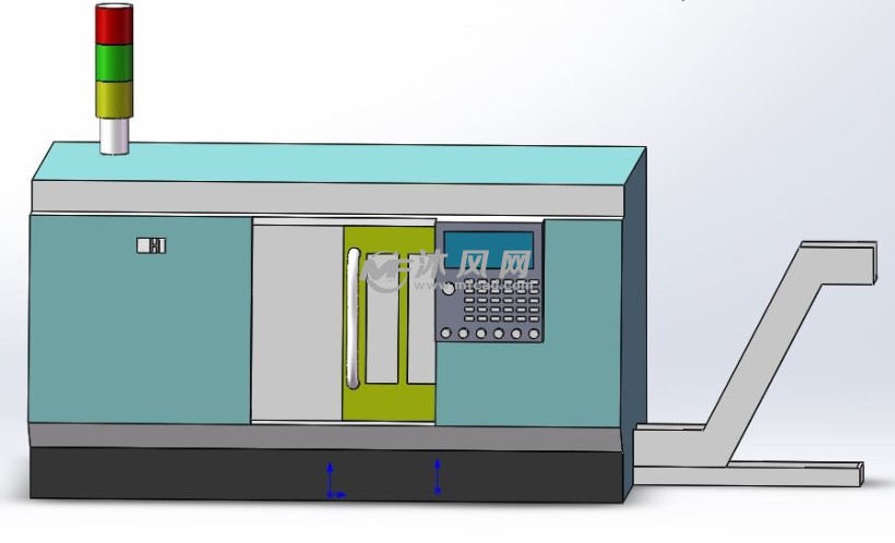 沈阳htc2050n数控车床外型