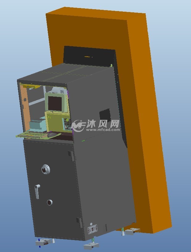 自动取款机设计模型设计