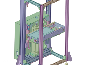 托盘升降机构sw模型
