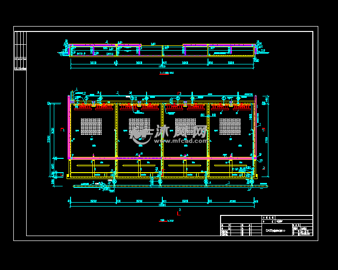 污水处理场cass工艺图