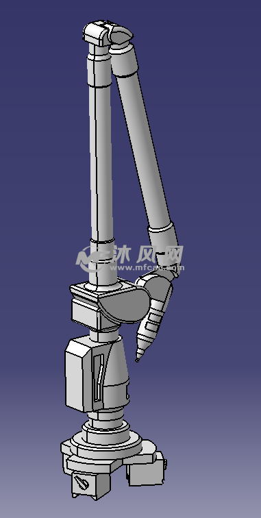 三坐标关节臂 - 机器人模型图纸 - 沐风网