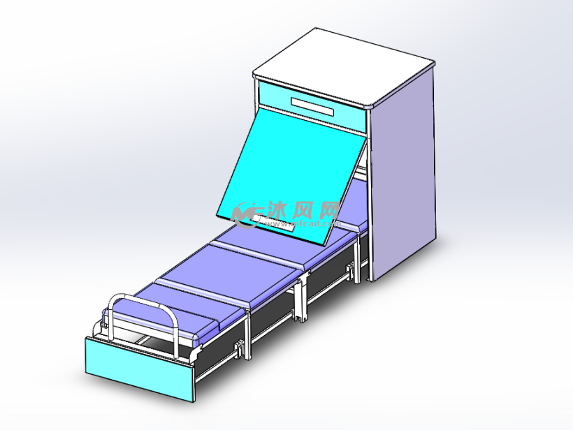 共享陪护床模型设计