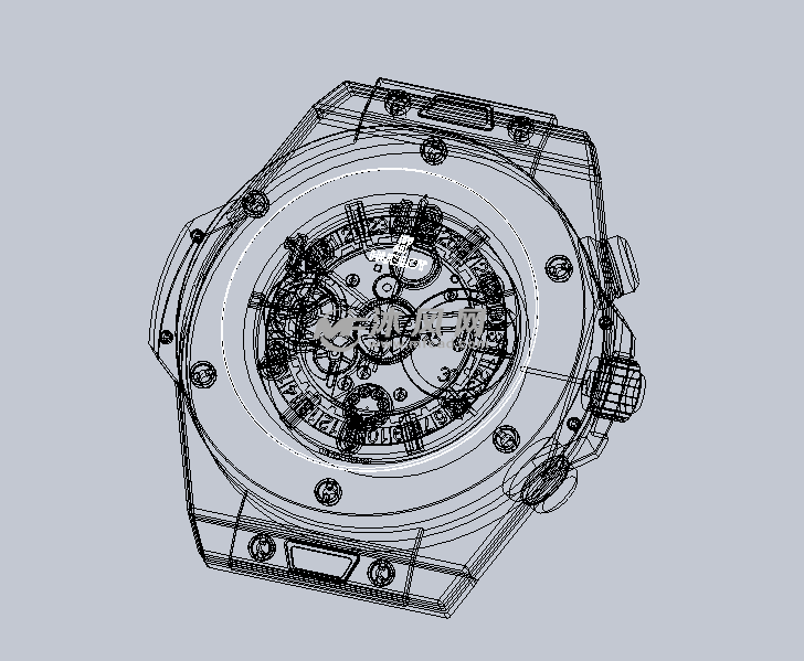 手表表盘设计模型