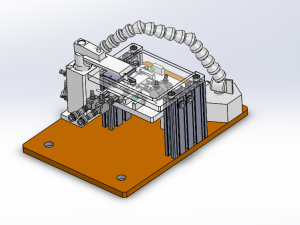 手动定位打孔装置