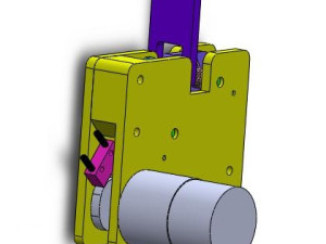 简易的机械锁结构