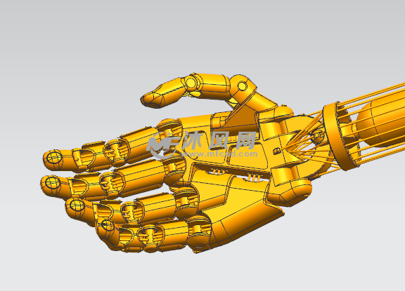 机械义肢三维模型