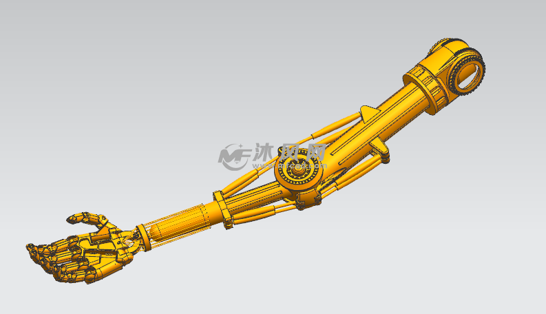 机械义肢三维模型
