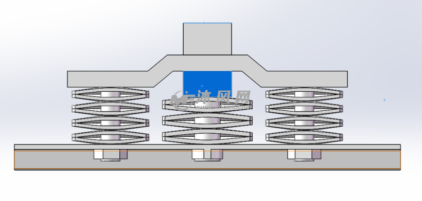 缓冲座缓冲结构