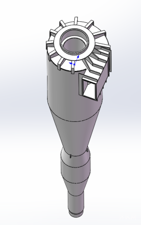旋风分离器三维图纸合集的封面图