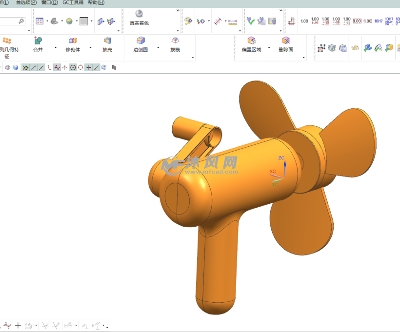 手摇小风扇内部齿轮手摇小风扇内部结构手摇小风扇装配体手摇小风扇