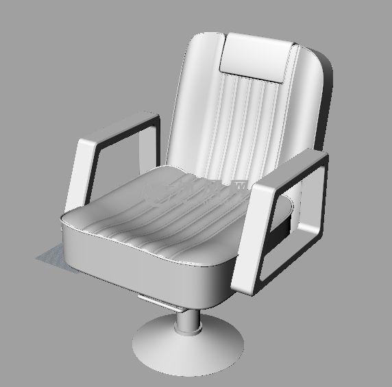 美发椅设计三维模型