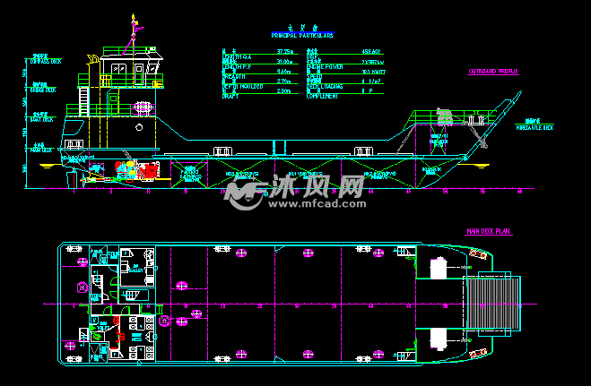 37m自航甲板驳船