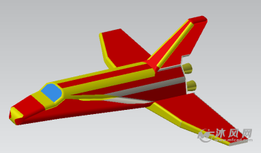 航天飛機ug模型圖-航空航天圖紙-沐風網