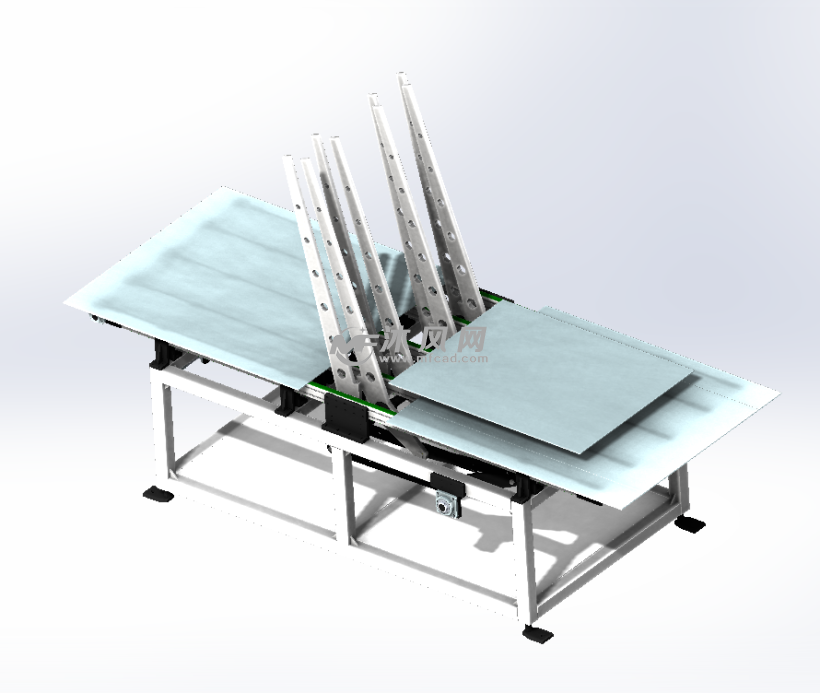 板材翻面机构 - 通用设备图纸 - 沐风网