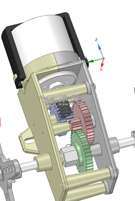 蜗轮蜗杆传动箱