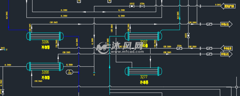 電解水制氫工藝流程圖