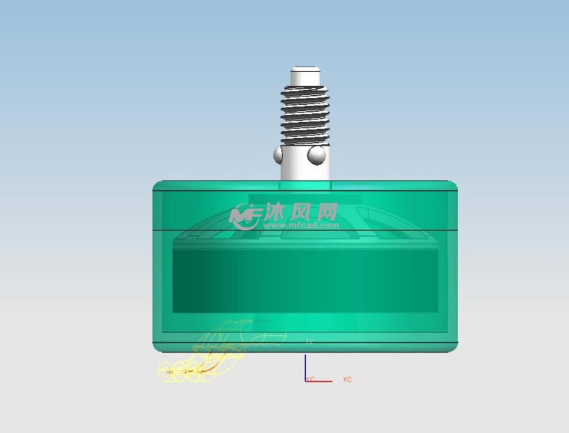 无刷直流电机俯视图
