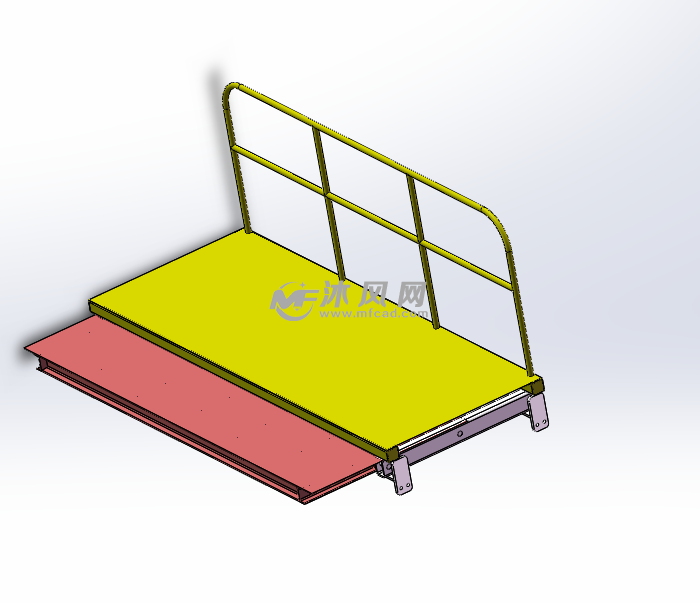 可伸缩平台结构
