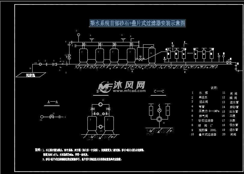 棉花滴灌設計平面佈置圖