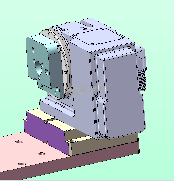 加工中心第四轴旋转工作台