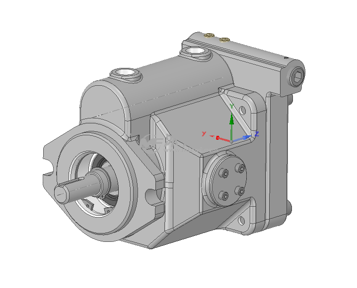 柱塞泵设计模型图