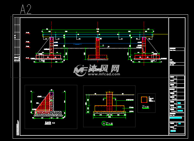 10 2m宽人行桥结构详图02