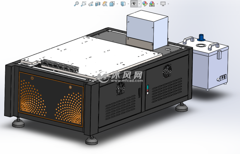 機架鈑金3d設計圖