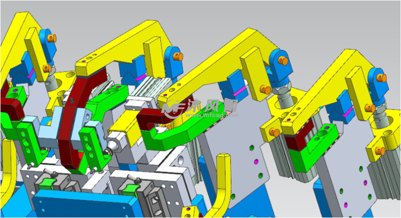 举升门支架焊接夹具