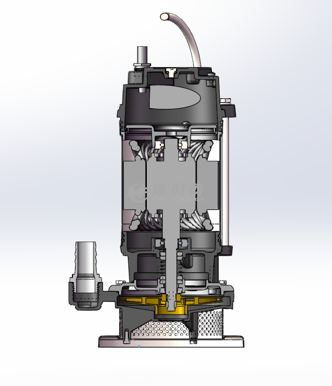 055kw立式不锈钢离心潜水电泵