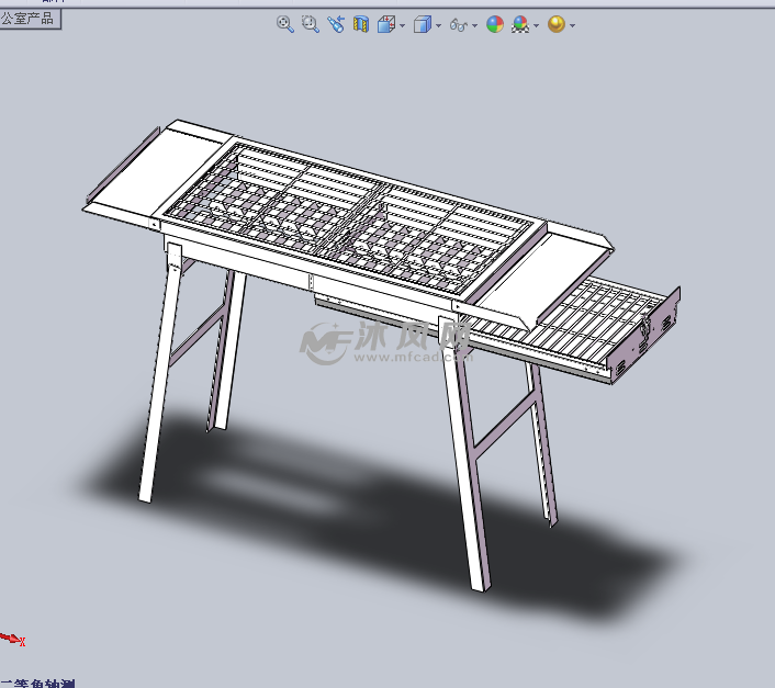 烧烤架模型设计sw