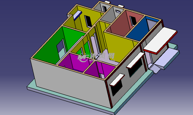 我家的三维建模