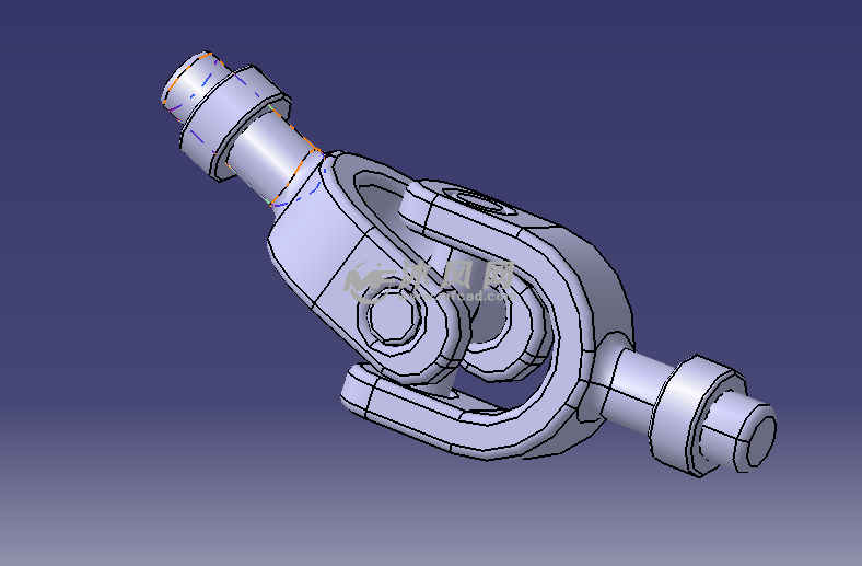 万向节设计三维模型