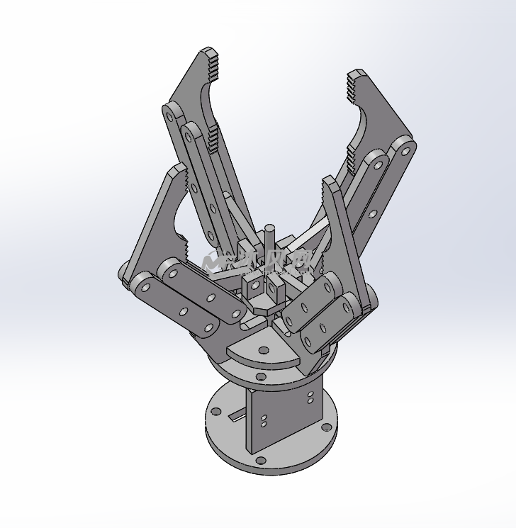 夹持器机械夹 - 五金工具图纸 - 沐风网