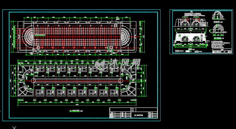 某地烧砖厂砖窑建筑施工图 - 结构图纸 - 沐风网