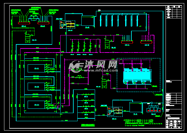 某展廳地源熱泵空調機房圖