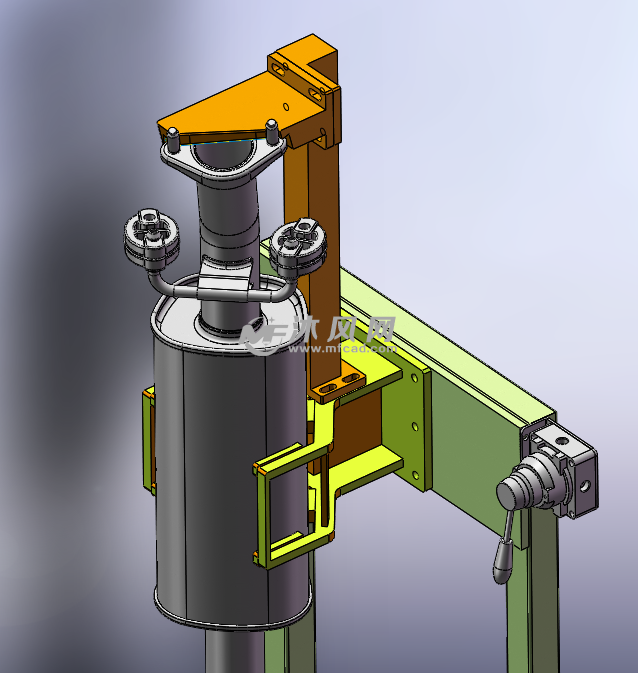 排气管组装夹具