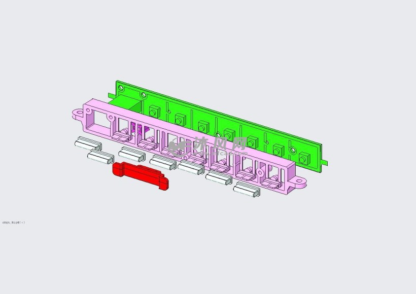 电视电脑显示器爆炸图