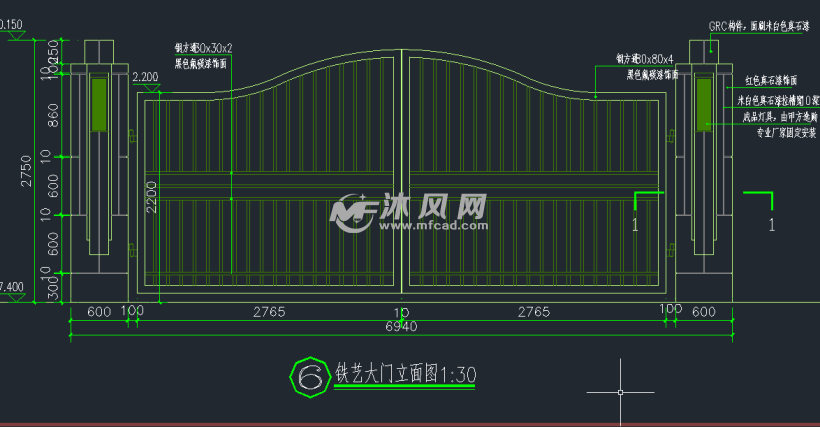 铁艺大门钢结构大门