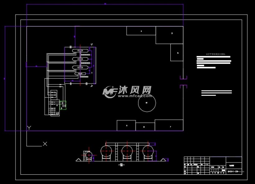 60方石油液化气储罐图纸