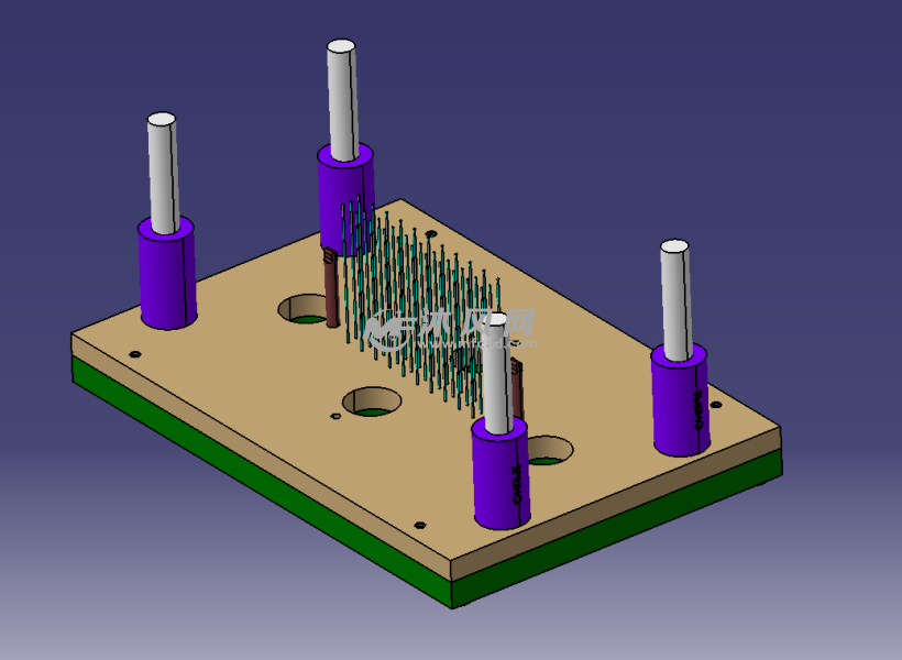 螺旋制件塑料模具
