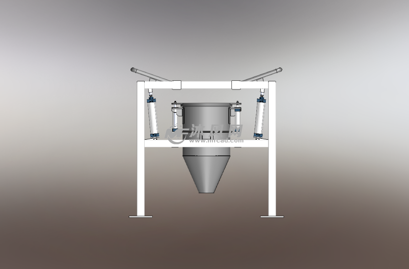 吨袋拆包机solidworks