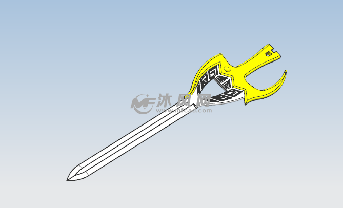 名剑之绝世好剑 - 玩具公仔图纸 - 沐风网