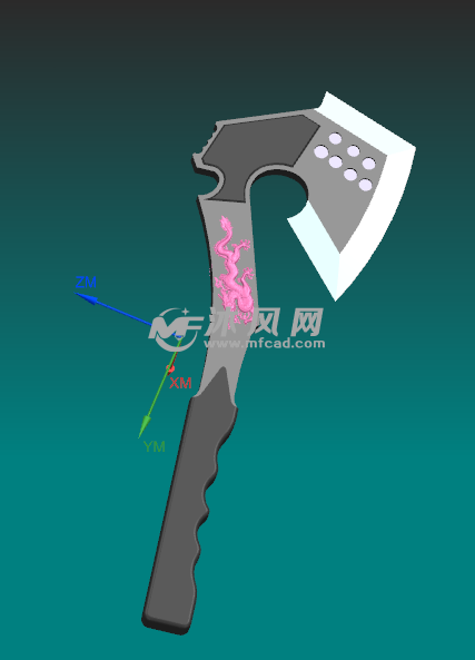 cf吃鸡斧头 - 手动工具图纸 - 沐风网