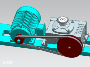 皮带传动装置小设备设计模型