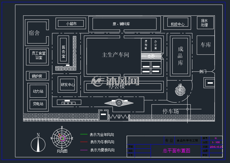工厂平面设计图