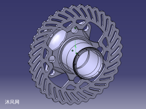 汽车制动盘设计图