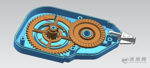 修正带齿轮部件