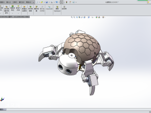 四足机器人 乌龟机器人 3d打印
