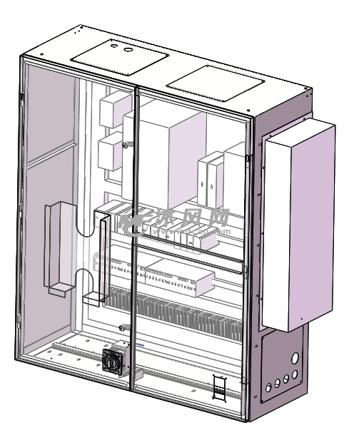 水泵控制柜内部结构图片