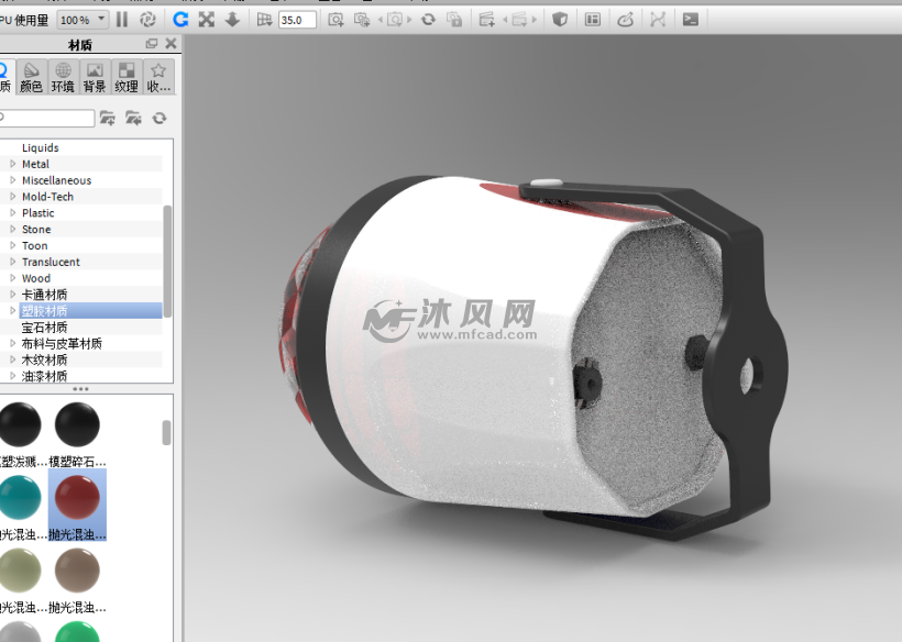 整齐的舞台灯3d图档